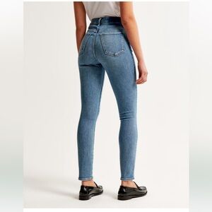Abercrombie & Fitch Super Skinny Ankle High Rise Jeans
